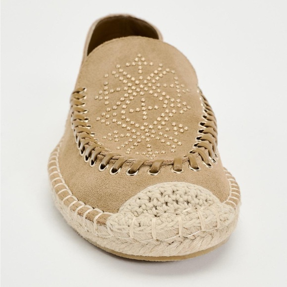 Zara limited edition beaded leather loafers - Picture 6 of 8